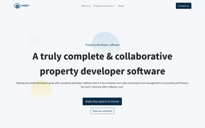 Property Development Software Company